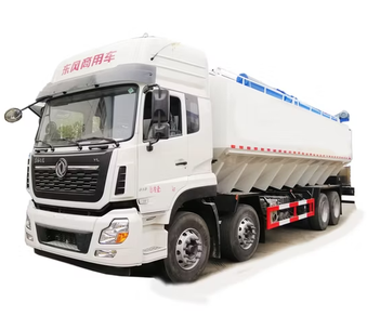 40 Tonnen 8x4 Schüttgut-Futtermitteltransporter Getreide-Tierfuttertransport