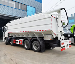 40 Tonnen 8x4 Schüttgut-Futtermitteltransporter Getreide-Tierfuttertransport