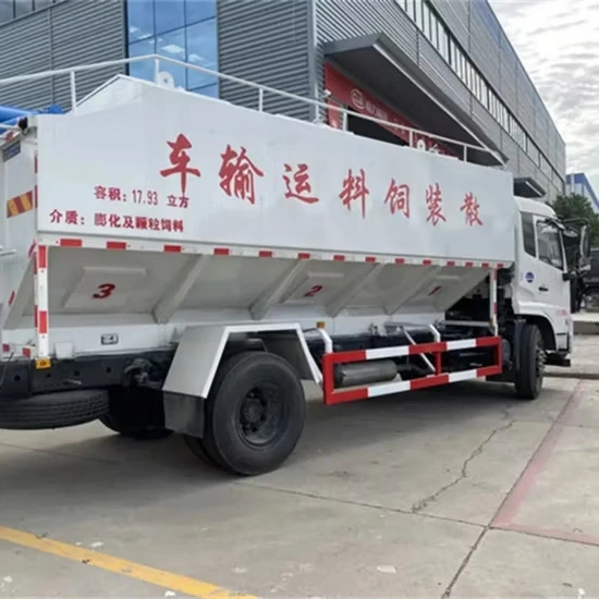 Bulk Feed Truck with Automated Unloading System