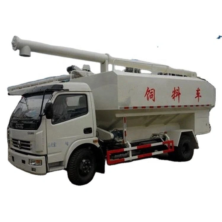 Bulk Animal Feed Transport Truck for Poultry Farms